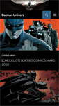 Mobile Screenshot of batman-univers.fr