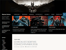 Tablet Screenshot of batman-univers.fr